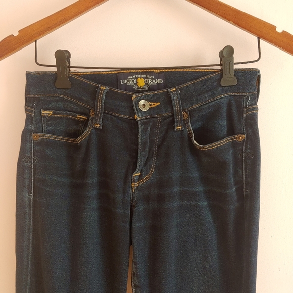 (2 for $20) Lucky Brand Sofia Skinny blue jeans, size 25/0 (fit large) - Picture 3 of 12